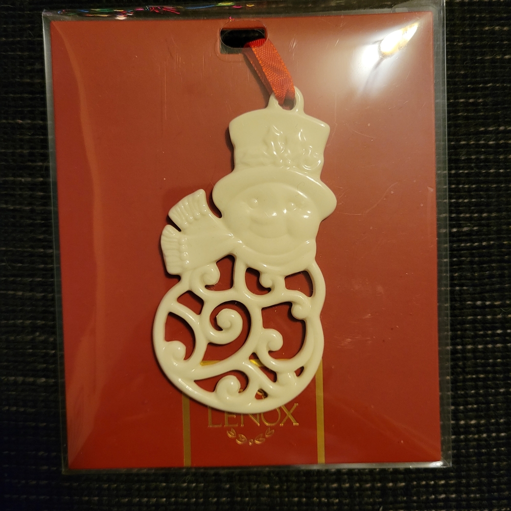 Lenox Snowman Ornament